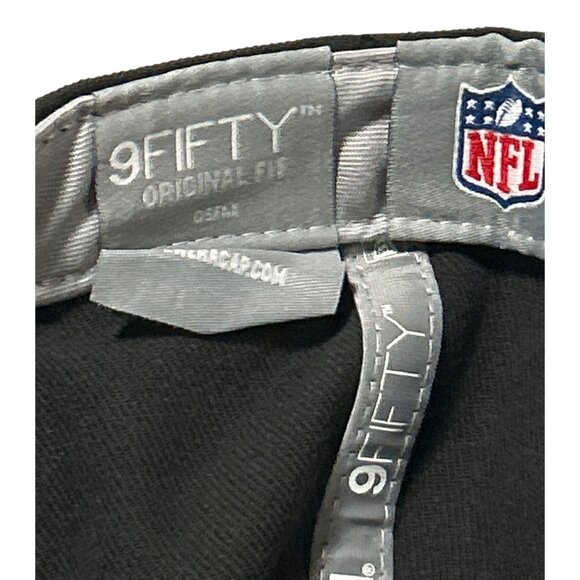 Philadelphia Eagles New Era Snapback Cap Camo Brim Black/Green Adjustable NFL - Picture 7 of 7